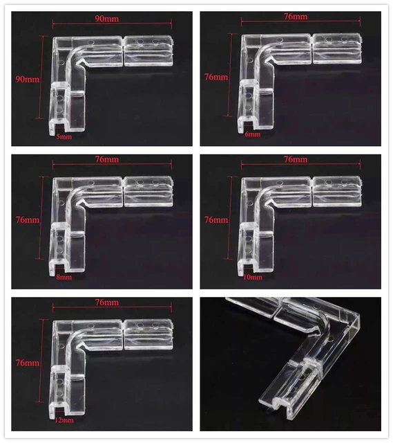 Aquarium Lid Clips 4PCS Fish Tank Glass Cover Clip Aquarium Glass Support  Bracket Fish Tank Lid Holder Aquarium Hood Cover Clip - AliExpress