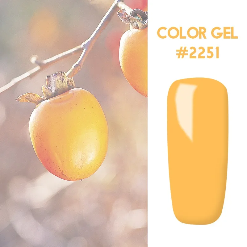 Ruhoya 5 мл Гель-лак для ногтей Hybrid UV для маникюра Off Gellak Белый Гель-лак для ногтей - Цвет: 2251