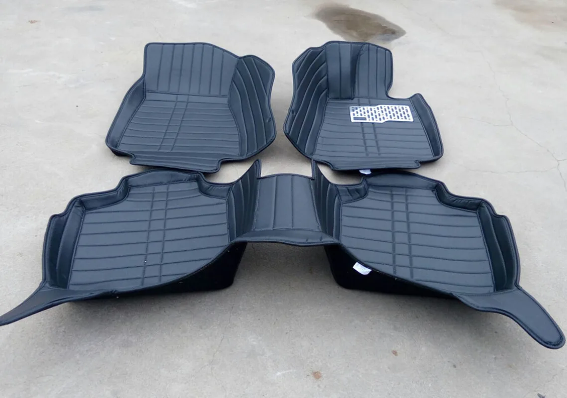 

RHD no odor wholy surrounded special car floor mats for Right Hand Drive 228i F45 durable waterproof carpets