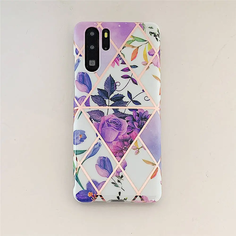 Покрытие винтажные чехлы для телефонов с изображением цветов для huawei P30 Pro P20 Lite mate 30 Pro mate 20 Lite чехол Мягкий силиконовый чехол из ТПУ