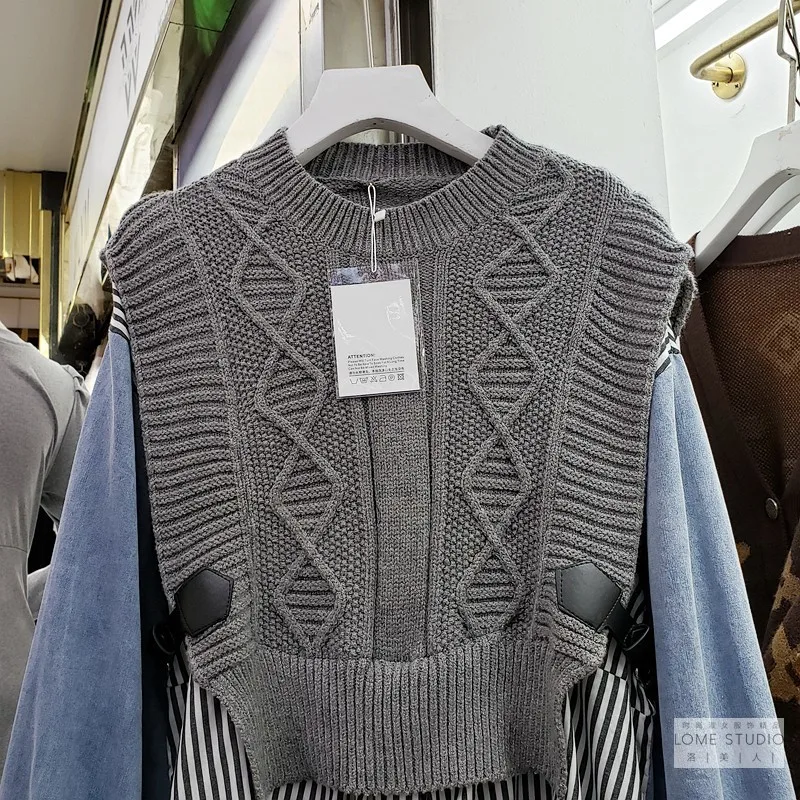 GALCAUR Patchwork Striped Shirt For Women O Neck
