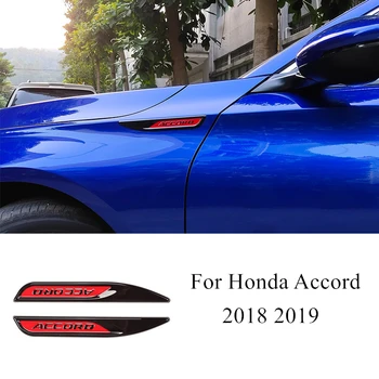 

1 Pair ABS Emblem 3D Car Stickers Body Flank Badge For Honda Accord 10th 2018 2019 Exterior Decoration Accessories