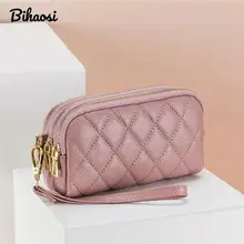 Mobile Phone Bag Hand Bag Three-layer Wallet Top Layer Cowhide Multifunctional Fashion Leather Grab Bag Lady's Purse Wholesale