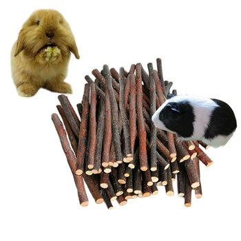

1 Bag Apple Natural Branch A Tree Toy For Pets Parrots Rabbits Cavie Wood Hamsters Parrot Bird Hamsters Chew Toys