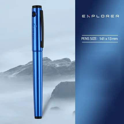 Новинка! перьевая ручка FPEX1 EXPLORER, набор ручек для письма и письма, высококачественные деловые подарки - Цвет: Blue tears