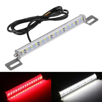 

2 Pcs Waterproof LEDs License Plate Light Rear Light Trailer Step Lamp for Car Boat RV Truck 12V License Plate Light