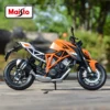 Maisto 1:12 KTM 1290 Super Duke R Orange Die Cast Vehicles Collectible Hobbies Motorcycle Model Toys 6