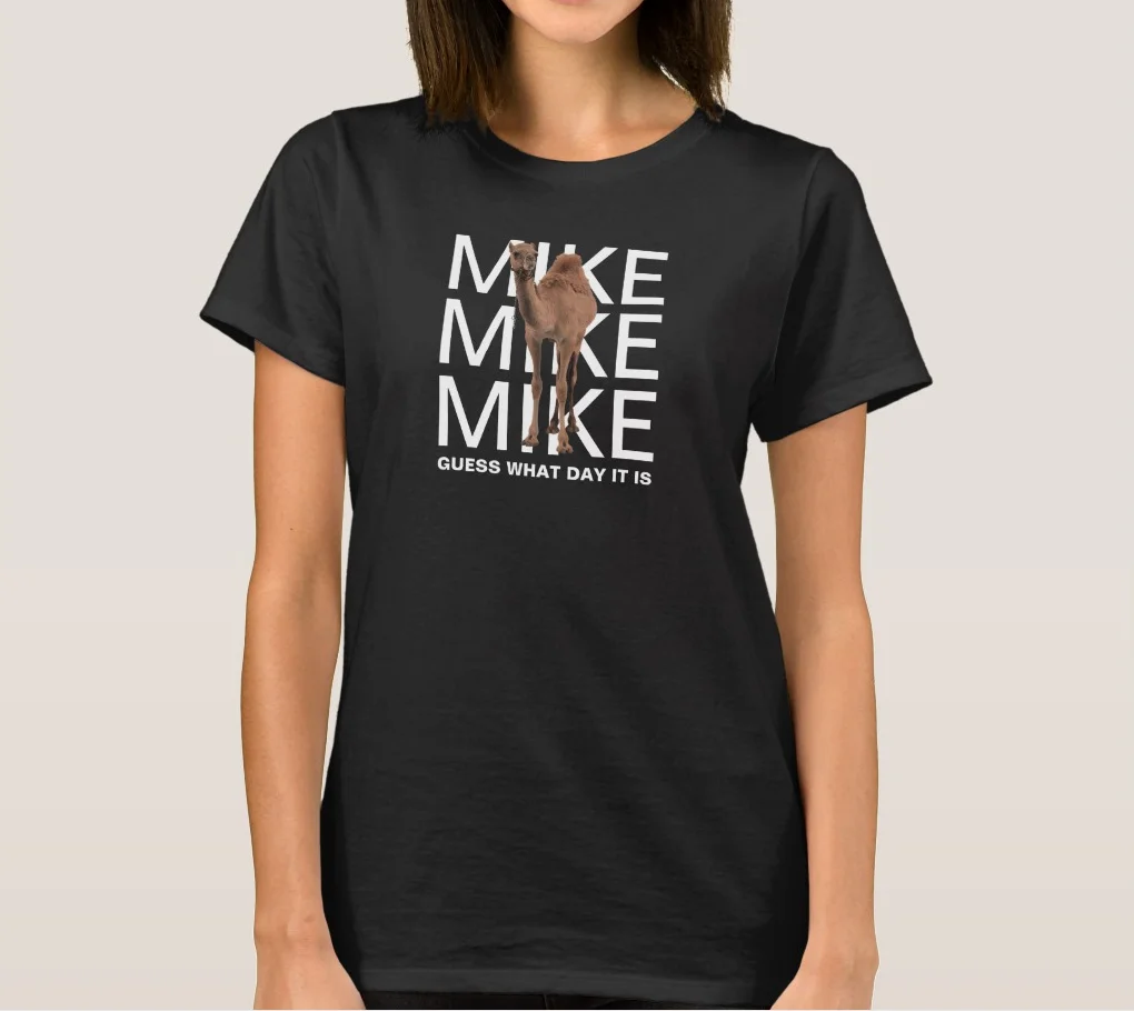 

Mike Mike Mike, Guess What Day It Is Women's T-Shirt