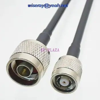 

DHL/EMS 50 pcs Cable 60CM N male plug to RPTNC male jack KSR195 RF Pigtail jumper cable with one year warranty-A2