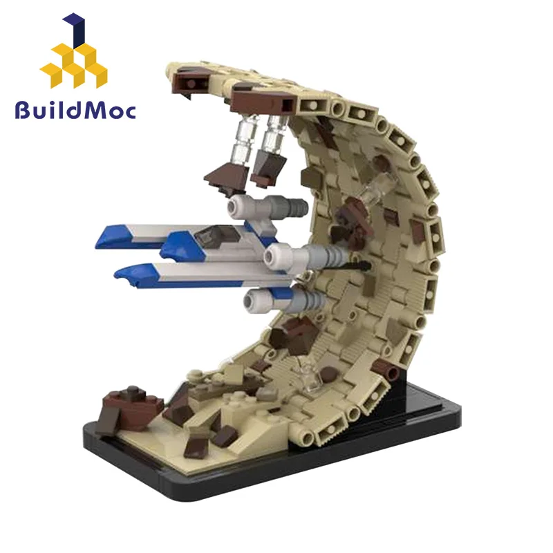 

Micro Airship There Is No Horizon AT set ST Walker Building Blocks Bricks Educational Toys Compatible with LepinBlock 75153