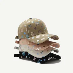 Fashion Hat Female Graffiti M Letter Baseball Cap Male Fashion Couple Versatile Star Cap Kpop Hip Hop Caps Hats Apparel