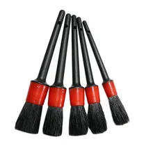 

5pcs Auto Wash Brush Car Cleaning Detailing Brush Set Dashboard Air Outlet Window Wheel Clean Brush Tools Car Wash Accessories