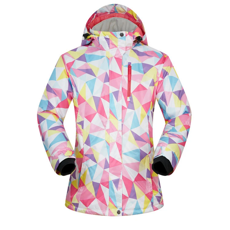 Ski Jacket Extra Warm Women Long Hooded Winter Snowboard Wear Thick Coat Clothing Camping Snow Skiing Outdoor Waterproof Hoodies - Цвет: 4