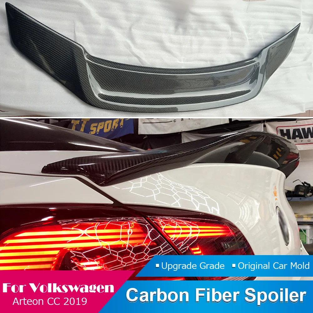 Спойлер AITWATT из углеродного волокна для Volkswagen Arteon CC 2019 R|Спойлеры и крылья| |