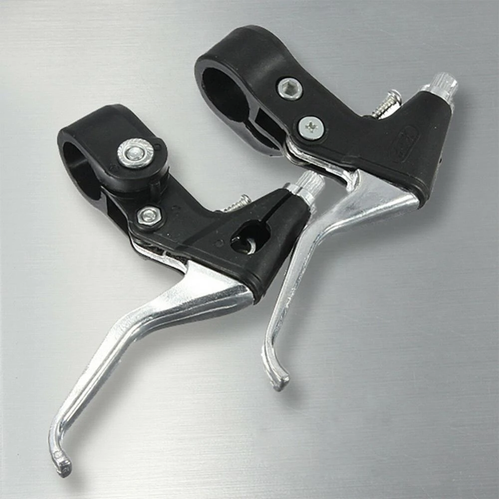 Half Aluminum Mountain Bike Handle Hand Brake Lever Caliper Gear Lever US