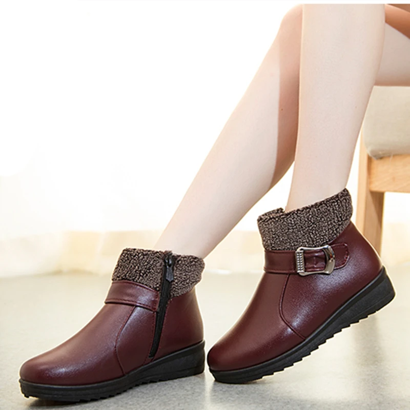 Ankle Boots With Fur Keep Warm Tenis Feminino Women Sport Shoes Women Tennis Shoes Female Athletic Sneakers winter hot Trainers