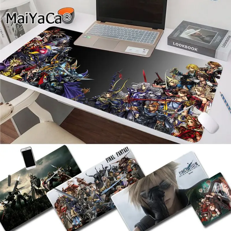 

MaiYaCa Boy Gift Pad Final Fantasy Gaming RGB Laptop Gaming Mice Mousepad Free Shipping Large Mouse Pad Keyboards Mat