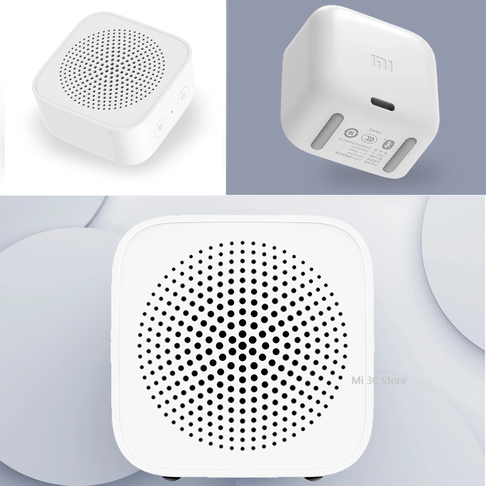 Bluetooth Колонка Xiaomi Mijia Беспроводная портативная стерео колонка с голосовым