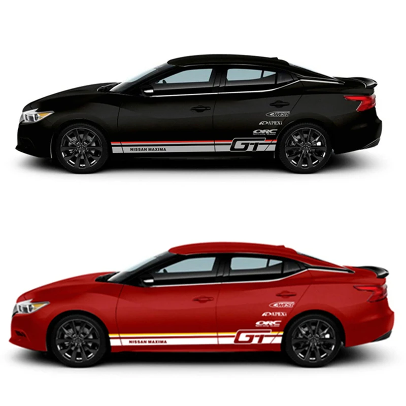 Автомобильный GT стильный спортивный автомобиль наклейка для Nissan MAXIMA Mark Levinson внешняя Боковая дверь наклейка авто наклейка