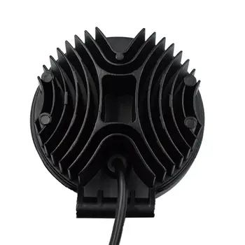 

Round LED Work light Off-Road Combo Beam Vehicle PMMA 6500K Waterproof Motorcycle Lamp