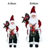 2022 New 45/35cm Christmas Doll Decoration New Year Ornament Santa Claus Standing Dolls Figurine Doll Gifts For Home Mall Decor ► Photo 3/6