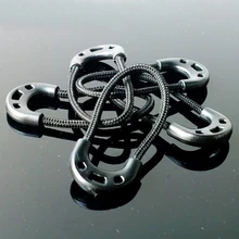 10PCS/Lot EDC Camping Equipment Anti-theft Zipper Tail Rope Clothing&bags Longer Zipper Rope Black Outdoor Camping Travel Kit