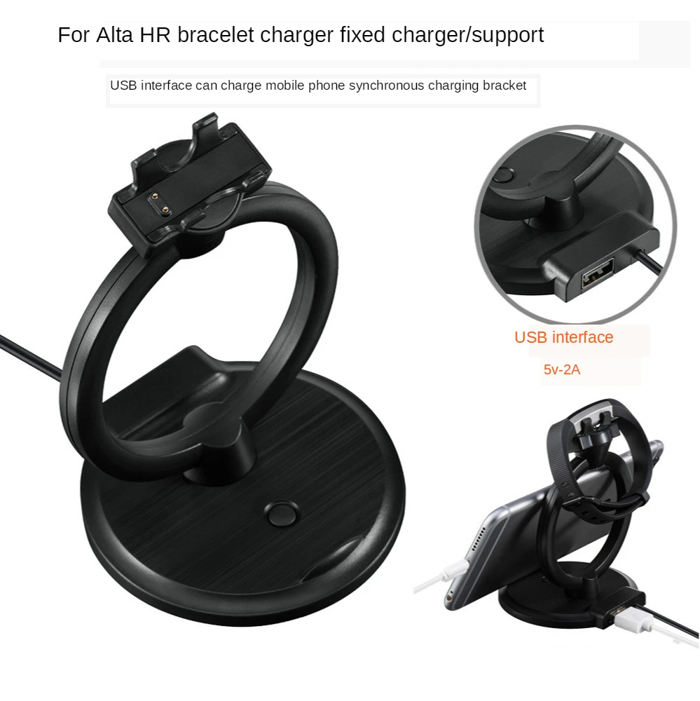 Per Il Caricabatterie Da Polso Fitbit Alta Hr Con Un Connettore Usb Di Ripristino Consente Di Caricare Il Telefono