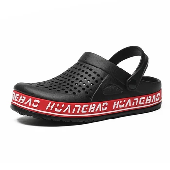 

2020 New Hole Shoes Male Mens Shoes Crocse Sandals Sandalias Summer Shoes Sandalen Slippers Croc Clogs zandalias de hombre