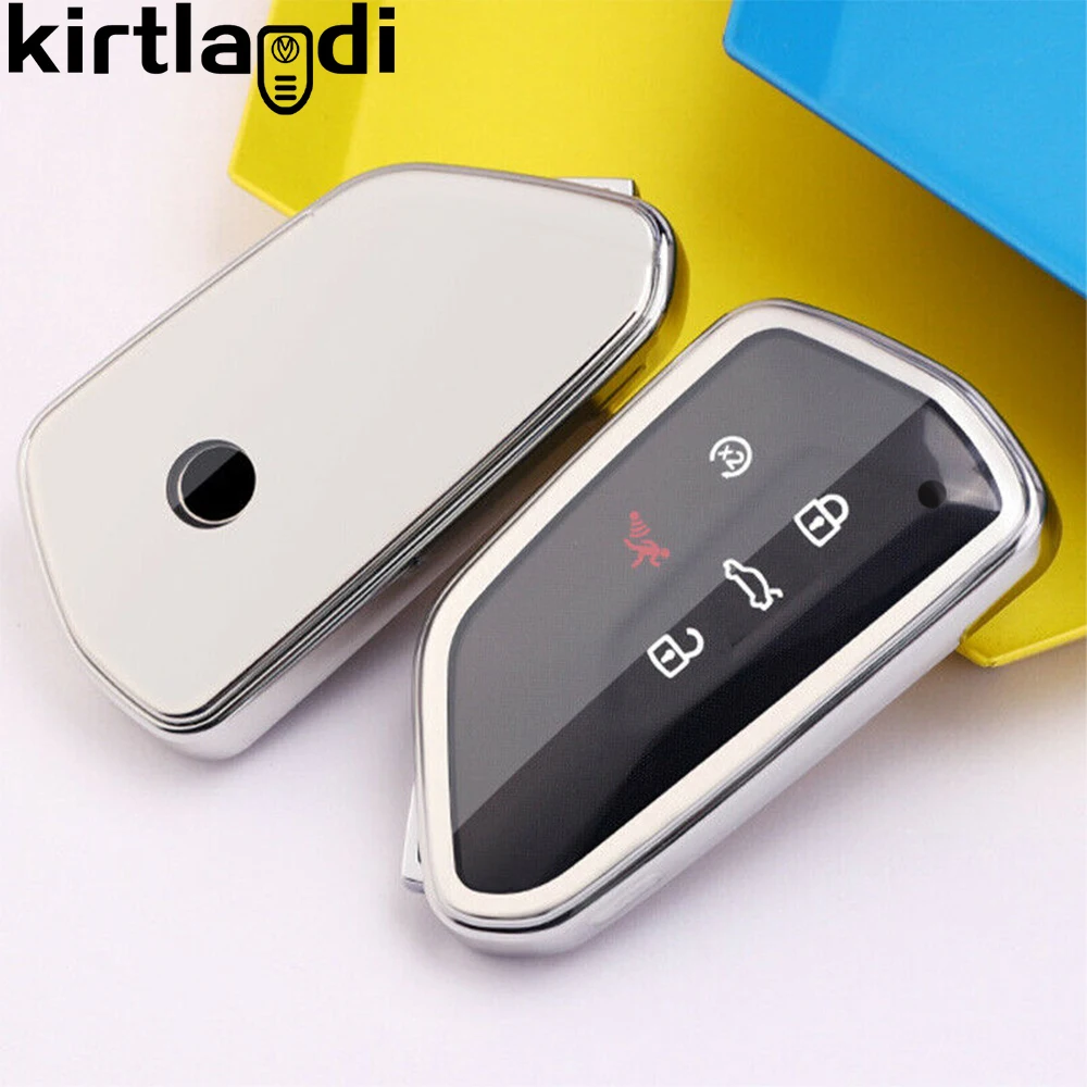 Key Case Cover for Skoda A8 Octavia MK8 Kamiq VW Golf 8 Gti Id4 Seat Cupra Formentor Leon Remote