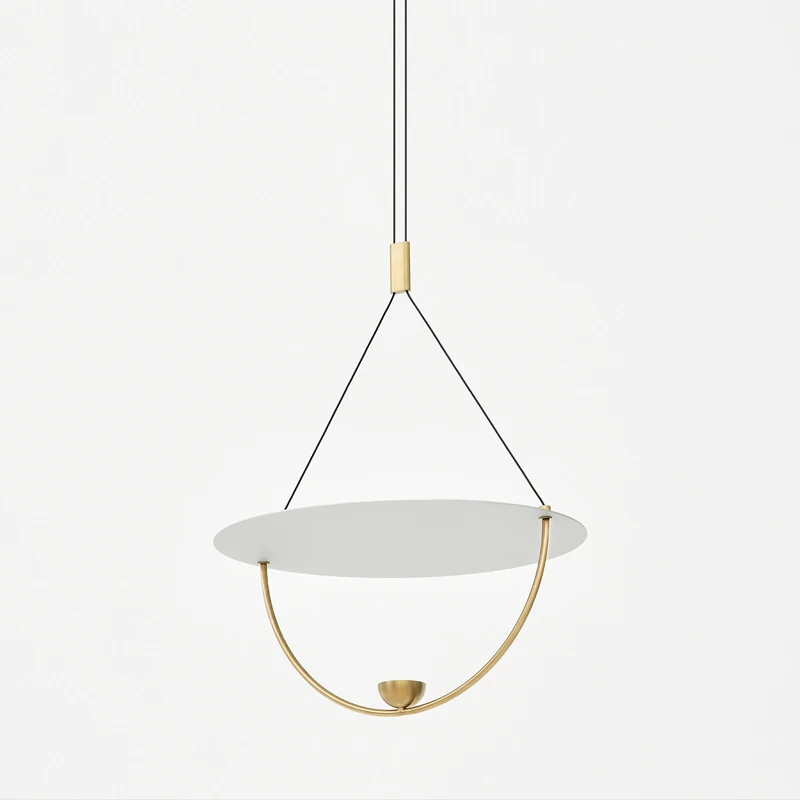 

American Creative Glass Ball Pendant Lights Iron Hoop Hang Lamp For Bedroom Cafe Restaurant Bar Indoor Lighting Fixtures Decor