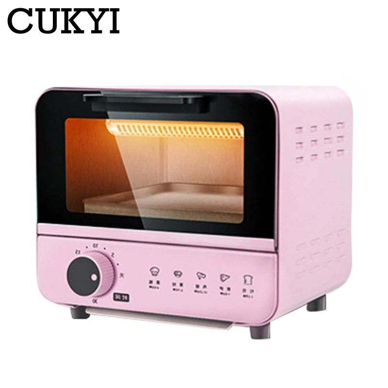 mogelijkheid Kreet Fondsen Cukyi 6l Household Electric Baking Oven Toaster Pizza Bakery Machine  Multifunction Mini Oven 800w With 30min Timer Baking Eu 220 - Ovens -  AliExpress