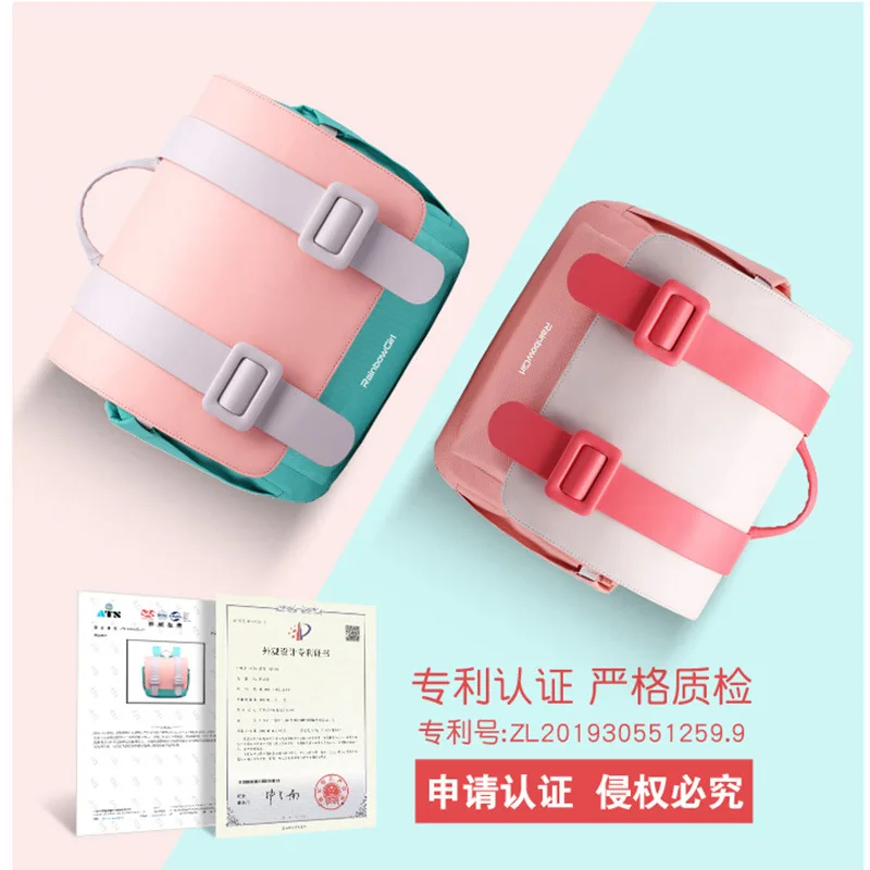 

Ou de Music Schoolbag for Elementary School Students GIRL'S 2019 New Style Waterproof Lightweight Burden Relieving Backpack 6-12