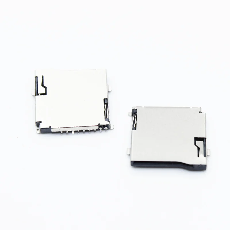 10 шт./лот 9 контактные разъемы для карт Micro SD размер 14*15 мм слот TF подходит телефона