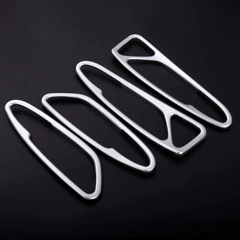 

For Alfa Romeo Stelvio 2017 2018 ABS Style Car Interior Door Handle Frame Trim