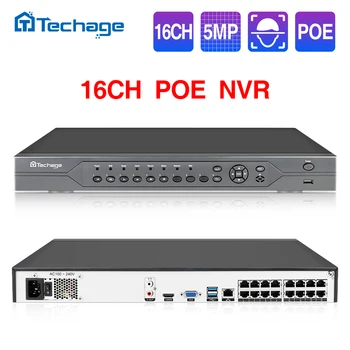 H.265 H.264 16CH 5MP 3MP 2MP 8CH 4K POE NVR P2P ONVIF 1080P Network Video Recorder for IP Camera Surveillance CCTV System