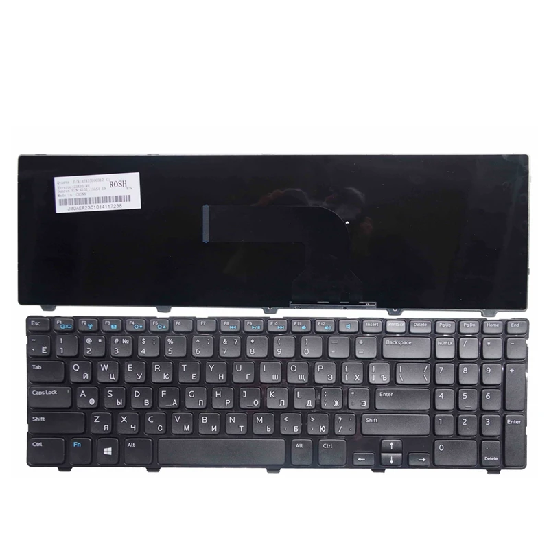  GZEELE RU RUSSIAN Keyboard For Dell Inspiron 15 15R 3521 3537 15R 5421 5521 5537 5535 15-3521 15V-1