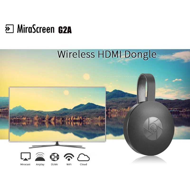 MiraScreen G2A TV Stick беспроводной ключ 1080P HD с дисплей miracast приемник Airplay DLNA для Android iOS