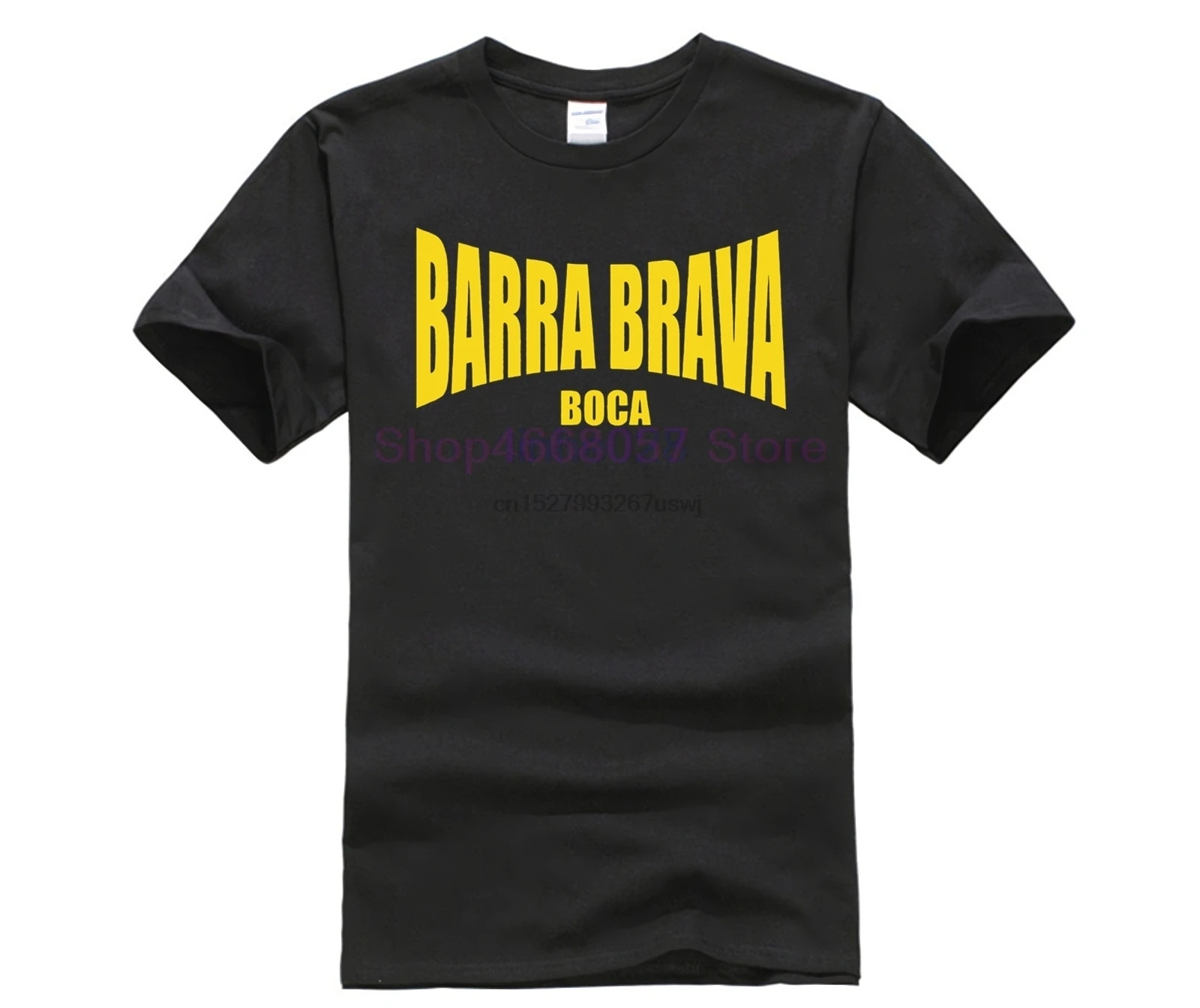 

BARRA BRAVA BOCA T-SHIRT -LA 12 JUNIORS FANS THEMED TEE ULTRAS TORCIDA HOOLIGANS Short Sleeve Cheap Sale Cotton T Shirt