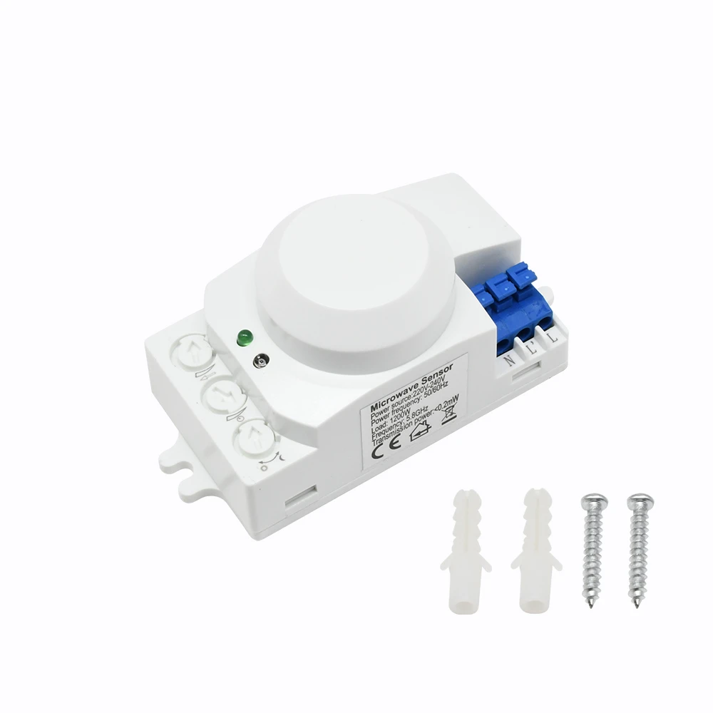 Mini interruptor de sensor de control de luz de microondas regulador Mini interruptor de sensor de control de luz de microondas regulador