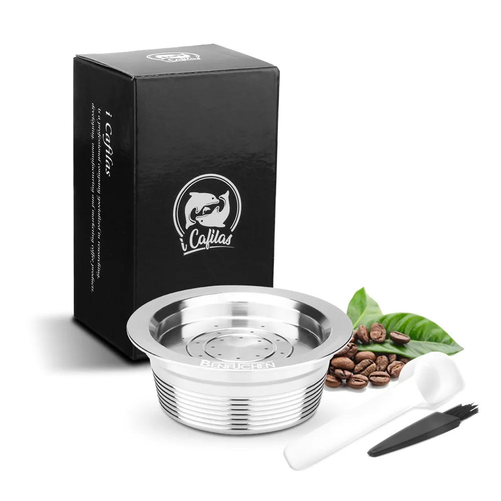 Нержавеющего металла многоразовые для LAVAZZA MIO капсулы Пресс Кофе измельчает