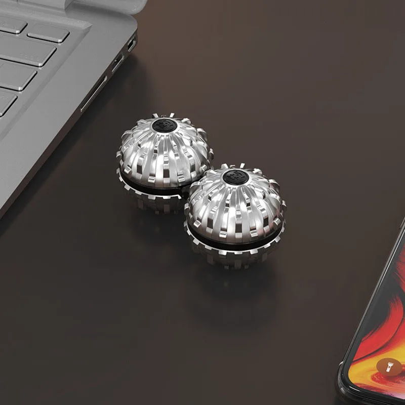 

Creative Siamese Spin Massage Ball Mini Portable Fidget Massage Spinner Hand Massage Ball for Children Adult Stress Relief Toys