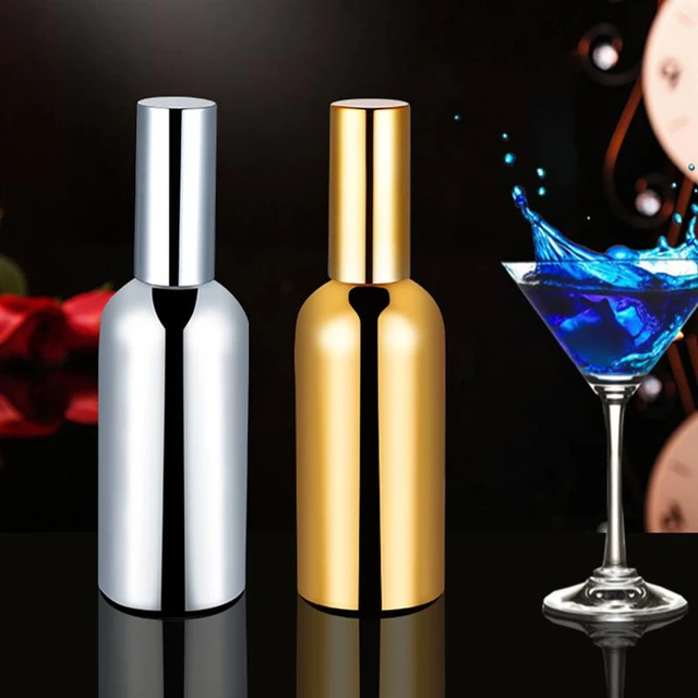 True Martini Atomizer Perfect for Vermouth or Bitters, Travel Spray Bottle,  Travel Fragrance, DIY, Refillable Bar Sprayer, Stainless Steel, 30 ml.