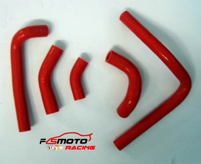 Silicone Radiator hose For Honda CR250 CR250R 03 04 05 06 07 08 - Цвет: red