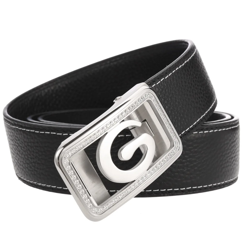 

2023 fashion high quality diamond-studded new stainless steel men's first layer belt casual belt women luxury designer brand
