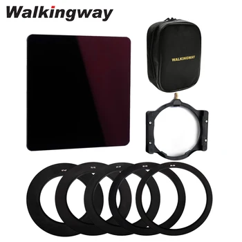 Walkingway-ND1000 스퀘어 필터 키트 10 스톱 카메라 필터, 중립 밀도 필터, 광학 유리 멀티 코팅 홀더 어댑터 포함