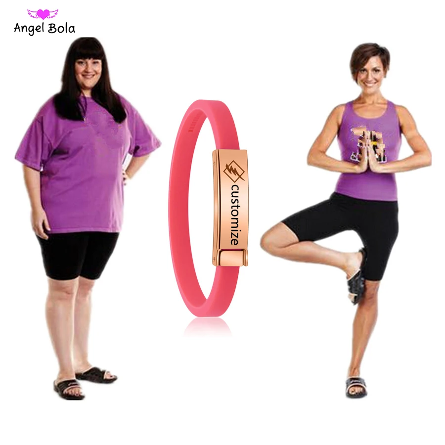 

Customize Adjustable Lose Weight Bracelet Wireless Anti Static Wrist Strap with Static Eliminator To Remove The Body Static
