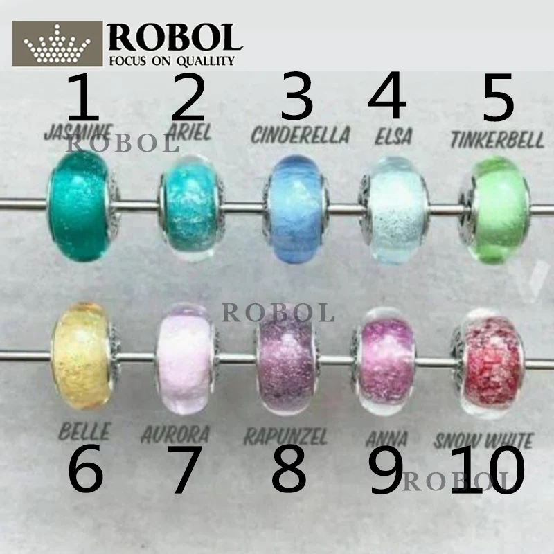 

2021 Popular 100% 925 Sterling Silver Fashion Charm Glass Beads Series Jewelry Free Wholesale Shipping