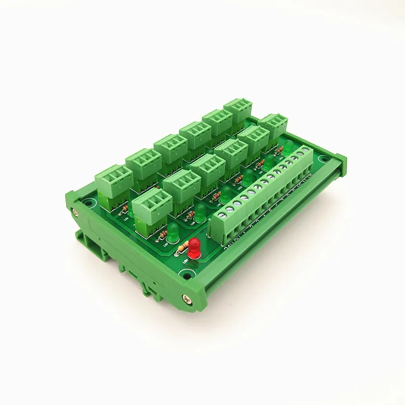 30 posiciones, 24 A//400 V, m/ódulo de distribuci/ón de tornillos Electronics-Salon Soporte de riel DIN