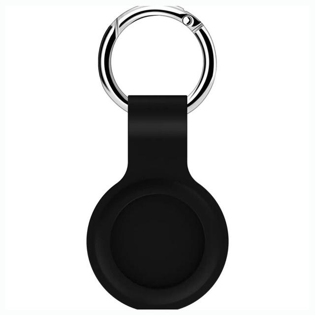 Shockproof TPU Protective Case For AirTag Soft Silicone Skin Protective Cover For AirTags Keychain Anti-Lost Anti-Scratch