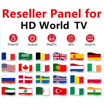 

IPTV Reseller Panel World IPTV control panel with credits 10000+ IPTV Reseller M3U for USA FRANCE,Spain DE UK SE Holland